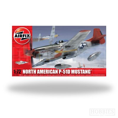 North American P-51D Mustang Airfix 1/72 Kit