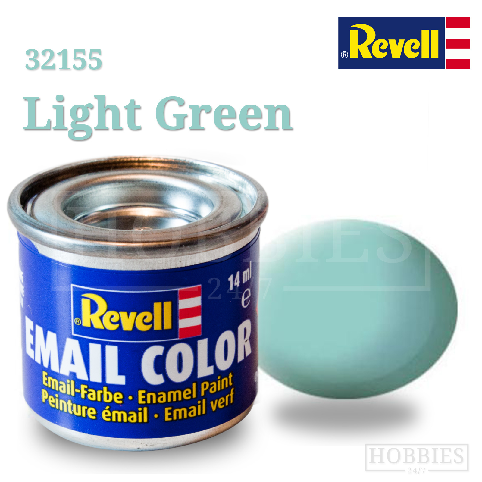 light green enamel paint