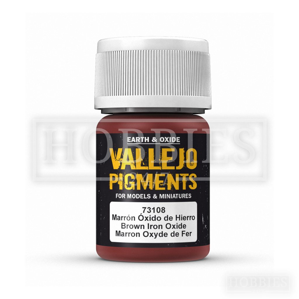 Vallejo Pigments Brown Iron Oxide - Hobbies247 Online Model Shop