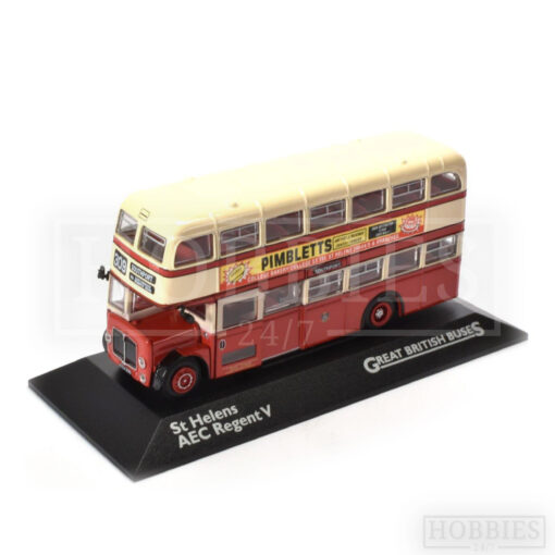 Atlas Editions Aec Regent V St Helens 1/76 Scale British Buses