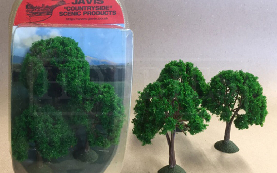 Javis Countryside 3 Pack Of 110mm Trees OO Gauge