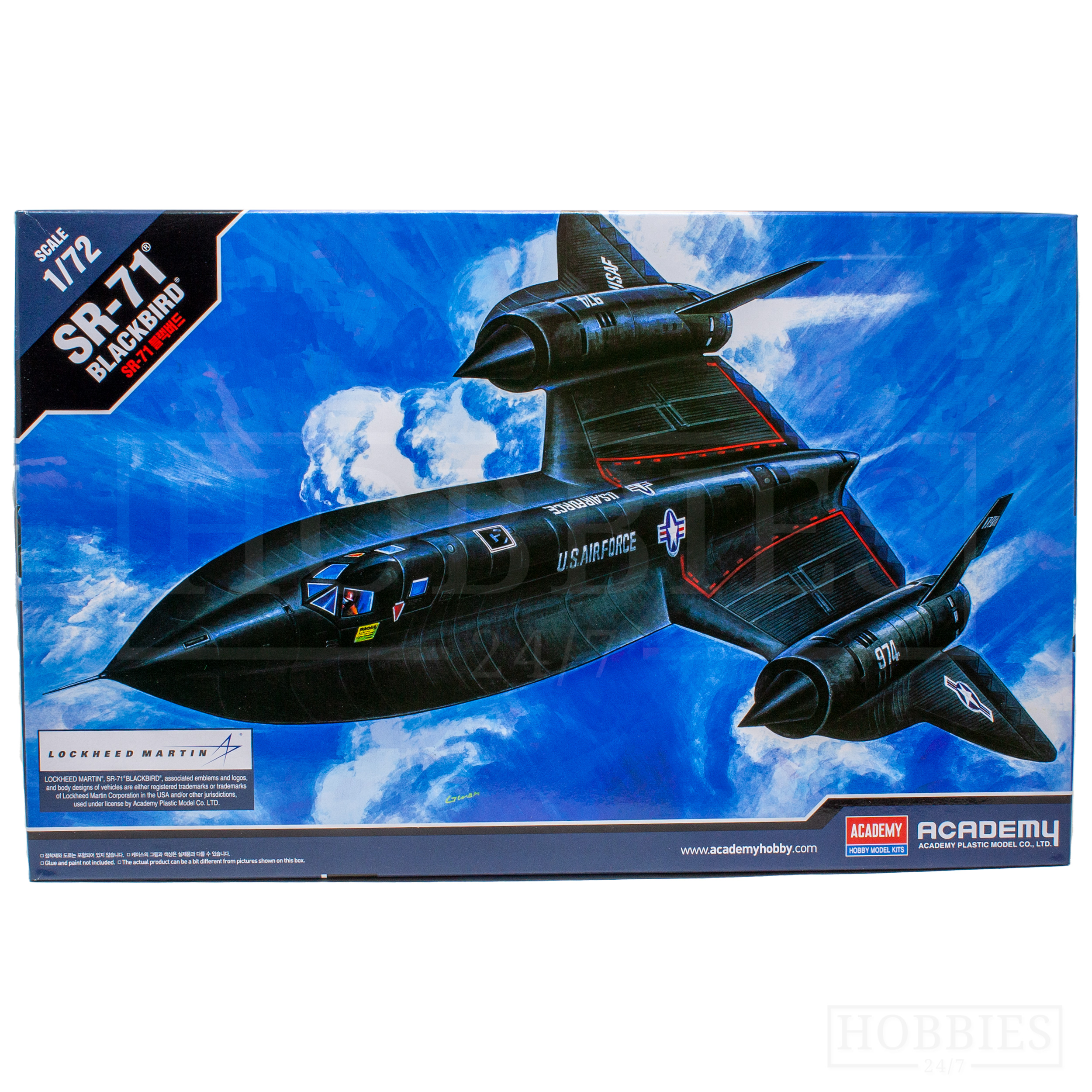 Academy SR-71 Blackbird 1/72 Scale Hobbies247 Online Model Shop