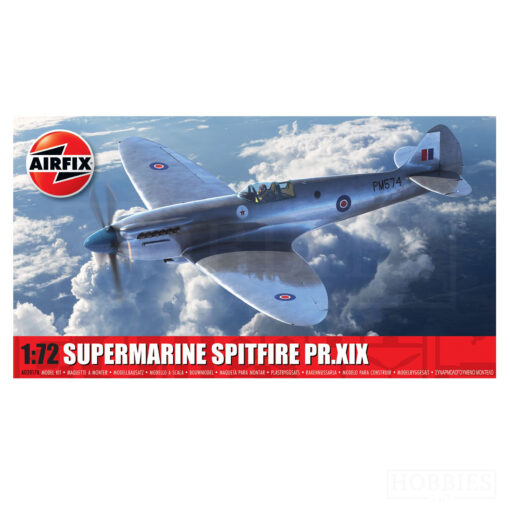 Airfix Supermarine Spitfire Pr Xix 1/72 Scale