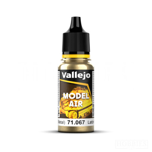 71.067 Vallejo Model Air - Bright Brass Metallic