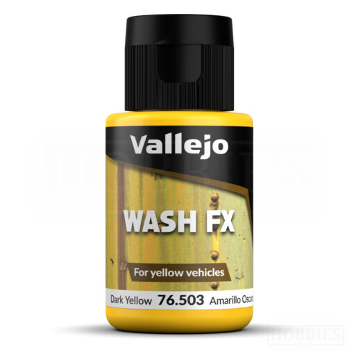 Vallejo Model Wash 35ml Dark Yellow Wash