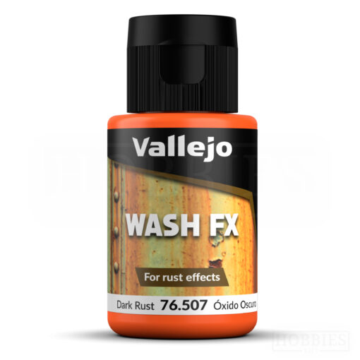 Vallejo Model Wash 35ml Dark Rust Wash