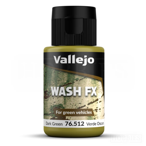 Vallejo Model Wash 35ml Dark Green Wash