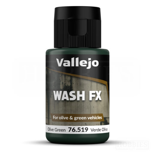 Vallejo Model Wash 35ml Olive Green Wash