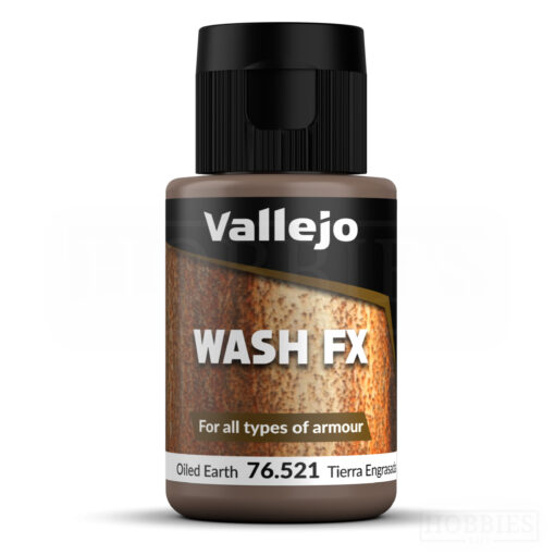 Vallejo Model Wash 35ml Oiled Earth Wash